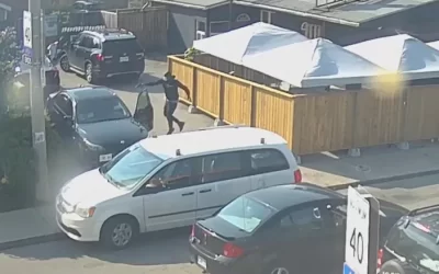 Watch: Video shows gunman open fire on Haltom City police officers, wounding three